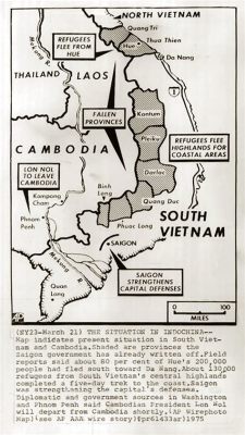 Der Fall der Republik Südvietnam; Eine Studie zur politischen und militärischen Situation des Landes im Jahr 1975